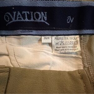 Ovation Dressage Riding Leggings - Olive Green